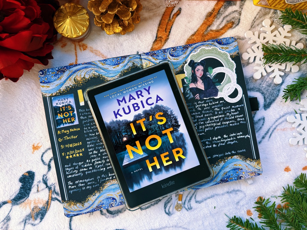 It's not her Reading Journal Spread